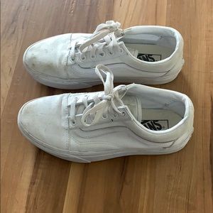 Pre loved platform vans